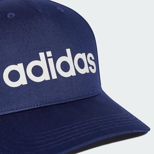 adidas Unisex - Adulto Daily cap, Dark Blue/White, S - Immagine 3