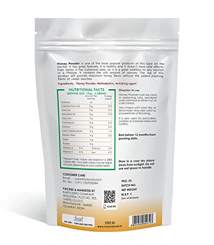 AZAZ Holy Natural Honey Powder - 100 GM miniatura 2