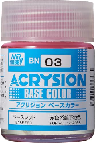 GSI Creos BN03 Acrylion Base Color Base Red 18ml Model Paint