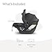 UPPAbaby Mesa V2 Infant Car Seat/Easy Installation/Innovative SmartSecure Technology/Base + Robust Infant Insert Included/Direct Stroller Attachment/Jake (Charcoal)
