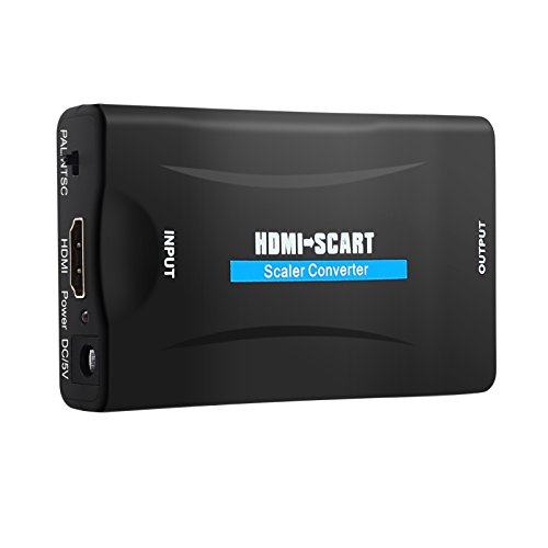 Justech Convertitore HDMI a SCART 1080P HDMI