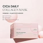 VT COSMETICS CICA Collagen Daily Mask 30 Sheets, 300Da Low Molecular Collagen for Skin Elasticity, Hydrating & Firming, Pink Collagen Essence, Korean Face Mask - Image 2