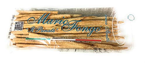 Mario Fongo, Breadsticks Short, 200 Gram #TOP20