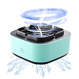 Rumia Smokeless Ashtrays for Cigarettes Indoor,2 in 1 Air Purifier Multifunctional Negative Ion Air Fresher for Home,Office,Outdoor-Green