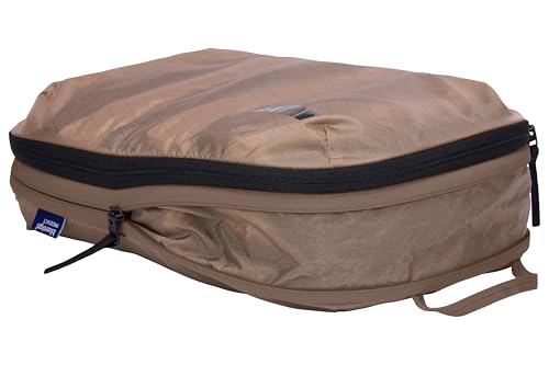 Image of Thule Compression Packing Cube, Size Medium, Semitransparent Fabric, Easy to Pack, YKK Zippers