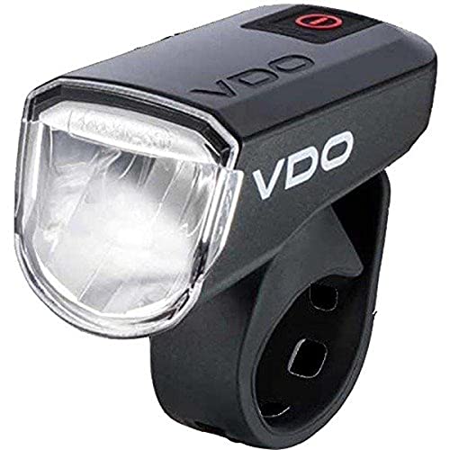 VDO Unisex - Erwachsene 40010 Frontlicht für Fahrrad, schwarz/weiß, Einheitsgröße Cover