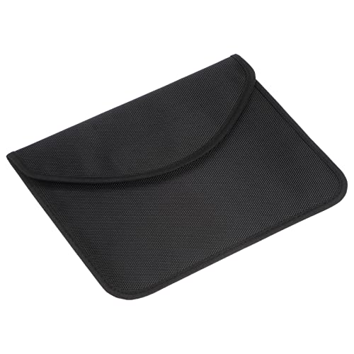 Sac Faraday de 9 pouces anti-rayonnement et bloqueur de signal RFID noir
