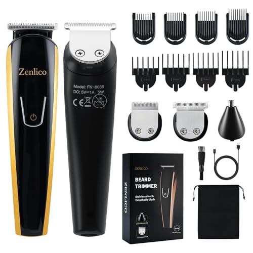 Kit de toilettage électrique étanche avec tondeuse barbe rechargeable multi-zones