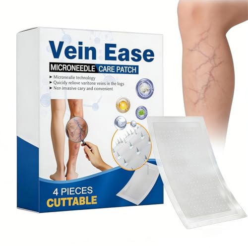 Vein Target Microdarts Patch 2026 New Professional Varicose Veins Treatment for Legs Patch Relieve Leg Discomfort Improves Blood Circulation Natural Ingredients Leg Treatment for All Skin Types.