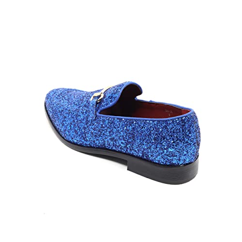 Image of Men's Velvet Designer Classic Dress Tuxedo Smoking Slipper Loafers Slip On Shoes SM-56