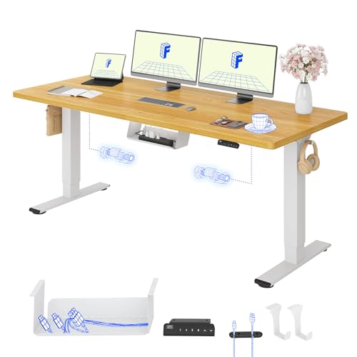 Bureau assis debout Flexispot électrique pour changer de posture au travail sans effort - 2