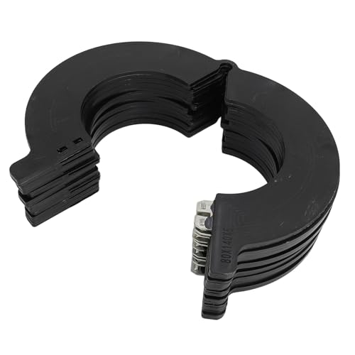Image of 80mm Bucket Pin Shim Kit, Increase Greasing Intervals Dust Proof Engineering Plastic Replacement for Excavator, Designed for Bucket Ears, Fits Various Machines