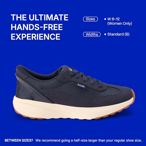 Kizik Womens Shoes: Charlotte - Comfortable, Breathable, Casual Slip On Sneakers, Lightweight Mesh, Hands Free Convenience in a Timeless Style - Womens Regular Width4