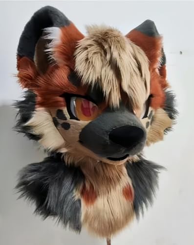 Fursuit a medida de pelaje suave y amigable con la piel que evita irritaciones en el disfraz 3