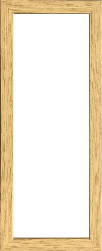 98x33 cm Panoramic Picture Frame, OAK - Image 7