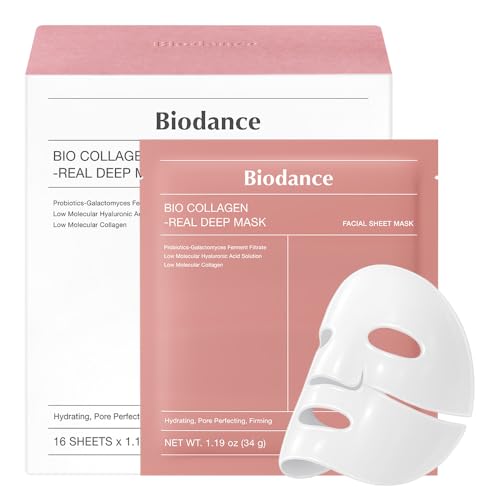 BIODANCE Bio-Collagen Real Deep Mask, Hydrating Overnight Hy...