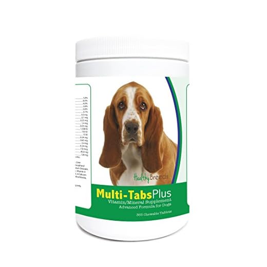 Healthy Breeds Basset Hound Multi-Tabs Plus Chewable Tablets 365 Count