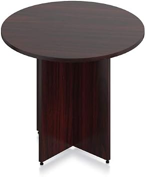 GOF 36" Round Table 36W x 36D x 29.5H, Cherry, Espresso, Mahogany, Walnut Mahogany