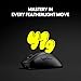Pulsar Gaming Gears Xlite Crazylight Wireless Gaming Mouse, Ultra Lightweight 1.45 oz (41g), Optical Switch, 32000 DPI, 750 IPS, XS-1 Sensor, 8k Compatible (Jet Black)