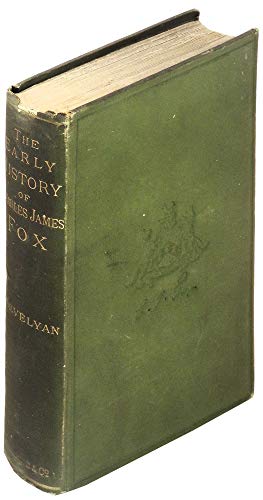 The Early History of Charles James Fox B000RZC5NS Book Cover
