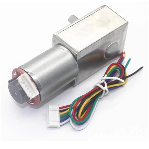 Moteur avec encodeur Hall JGY-370B 12V, robustesse et précision mécanique - 3