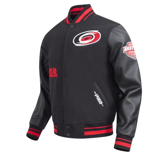 Image of Pro Standard Mens NHL Old English Varsity Jacket