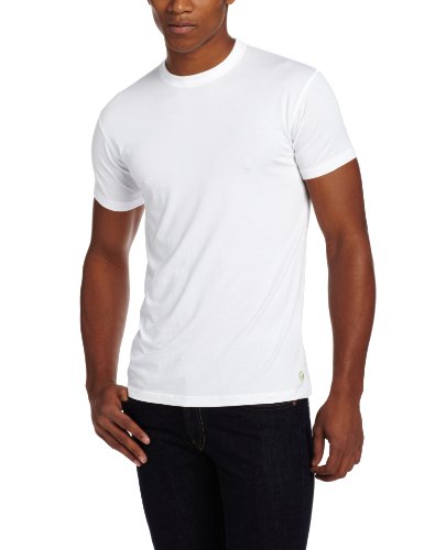 tasc Performance Crew Neck Undershirt, White, Medium