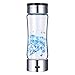 Idrogeno Bottiglia Rich acqua, depuratori d'acqua portatile termostatica Cup 300ml addebitabile intelligente della caldaia della bottiglia di alta vetro borosilicato Water tazze di viaggio Water Purif