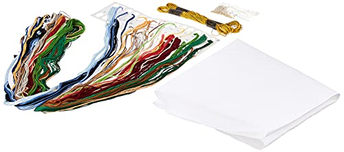 Design Works Crafts 5435 12 Days Of Christmas Counted Cross Stitch Kit, 14 By 18" , White #TOP1