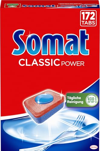 Somat Classic Power Spülmaschinen Tabs (172 Tabs), Geschirrspül Tabs mit...