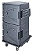 Cambro CMBH1826TSC191 Camtherm Tall Hot 6" Casters Celsius Granite Gray Case of 1