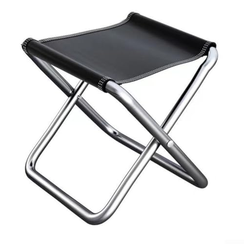 hopfällbar pall av aluminiumlegering med andningsbart vattentätt tyg, designad för bärbarhet och komfort under utomhusaktiviteter som fiske och vandring (guld)