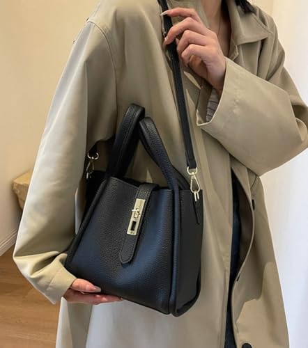 Bucket Bag for Women Soft Leather Bucket Hobo Purse Trendy Crossbody Shoulder Bag Top Handle Handbag Slouchy Tote Satchel3