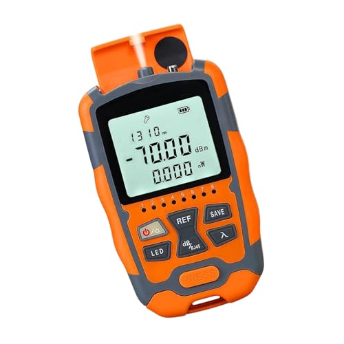 Compteur de puissance optique portable testeur de fibre et test de réseau