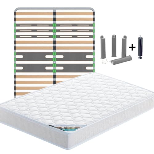 Chypre - Pack Matelas + AltoZone 160x200 + Pieds