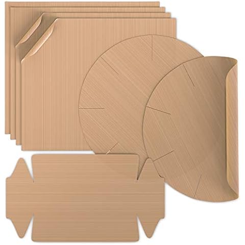 Arendo - Dauerbackfolie im 7er Set - wiederverwendbares Premium Backpapier - hitzebeständig - antihaftbeschichtet - spülmaschinenfest Cover