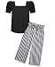 Arshiner Mädchen Tshirt mit Hose Set Kinder Mode Baumwolle...