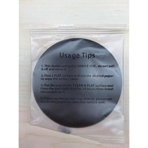 MARSWAY Dashboard Pad for Suction Cup Car Phone Holder Accessory Cover