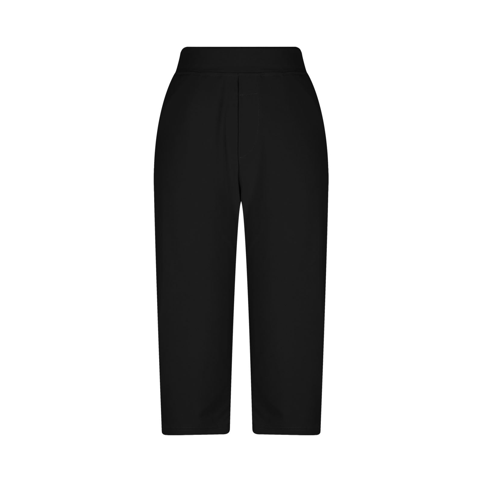 Capri Yoga Pants for Women with Pockets, Womens Golf Capris High Waisted Dressy Work Pant Casual Summer Crop Pants - 4