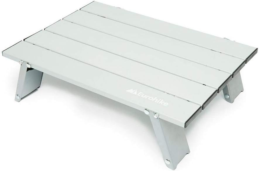 Eurohike Compact Camping Table for Camping and Outdoor, Holiday Essentials, Bedside Table
