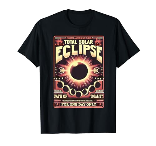 Total Solar Eclipse Tarot Card Style Art T-Shirt