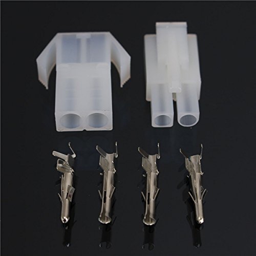 Sostituzione Moto Caricabatteria Adattatore 2 Vie Pin Kit Connettore