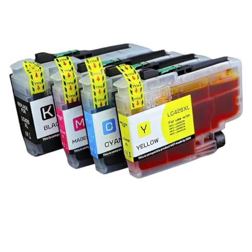 Cartouche LC426XL compatible Brother - Pack 4 couleurs pour éviter les pannes