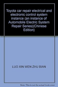 Toyota car repair electrical and electronic control system instance