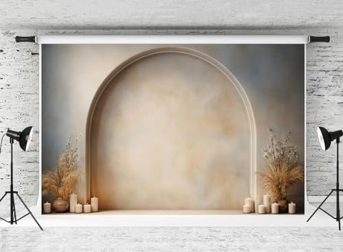 Kate 3x2m Arco Telón de Fondo Tema Boho Foto Telón de Fondo Vela Decoración Fotografía Fondo Retrato Estudio Profesional Atrezzo