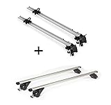 Para BMW Serie 3 (F31) Touring (5 puertas) a partir de 12, portaequipajes y baca en el set.