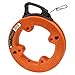 Klein Tools 56001 Fish Tape, 50-Foot Steel Pull Line, Great for Heavy Duty Wire Pulls, Laser Etched for Conduit Measuring