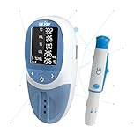 Komwell 5 in 1 Multifunction Lipid Monitor Meter kit Test HDL Triglycerides Cholesterol Test Meter (Total Kit)