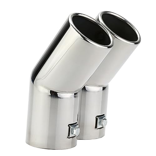 Tuyau d'échappement en acier inoxydable double pour sublimer le style de votre VW Golf 4