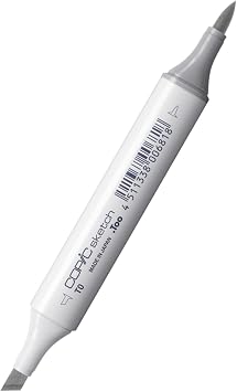 Copic Markers T0-Sketch, Toner Gray, 1 Count Pack of 1